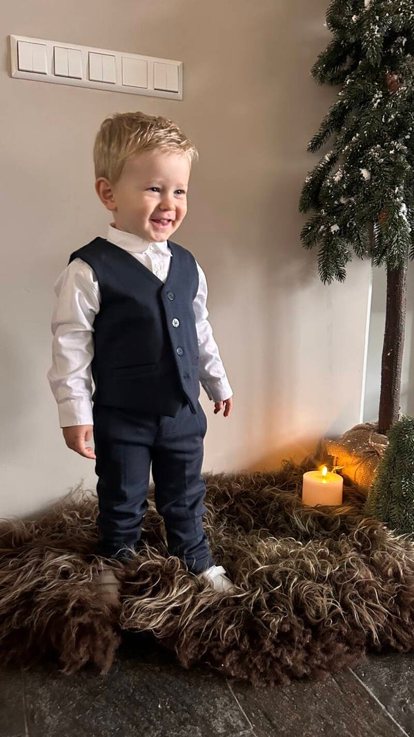 Mayoral winter 2026 jongens interlock pants navy