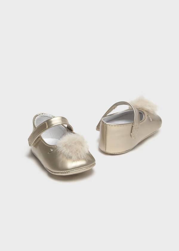 Mayoral Mary Janes gouden babyschoentjes