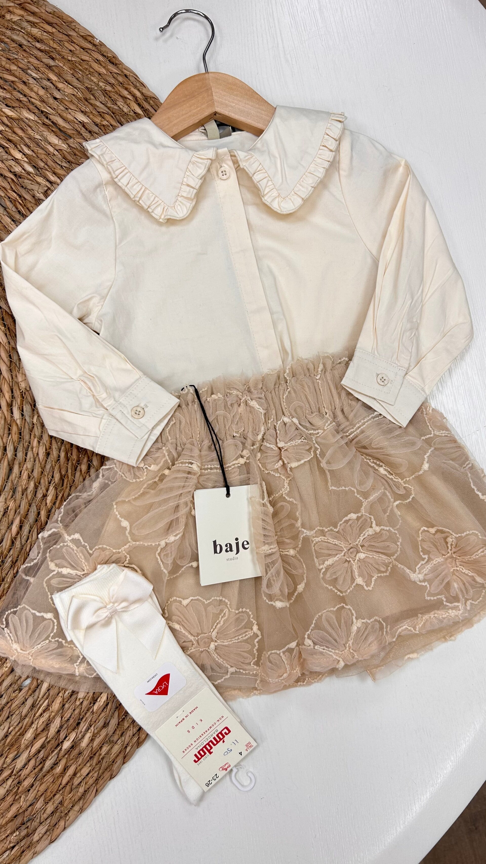 LEVV blouse met kraag Daylin
