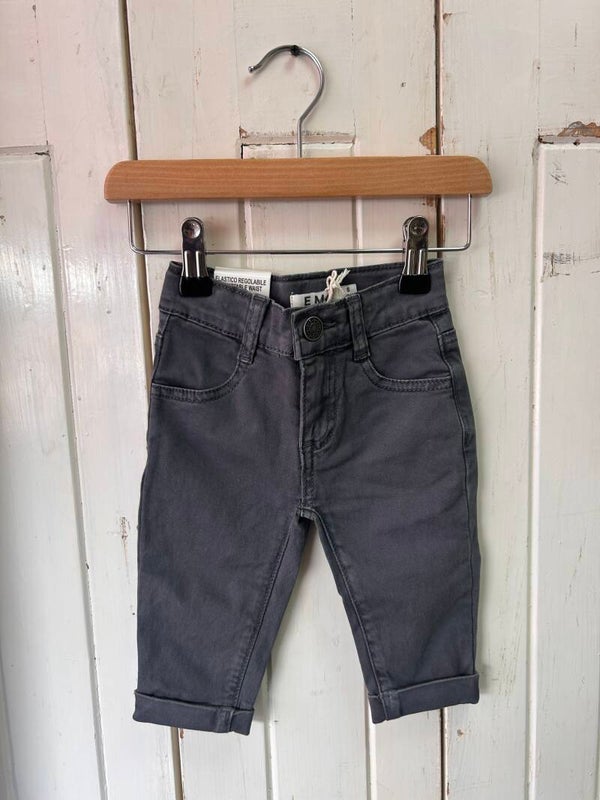EMC stretch denim antraciet