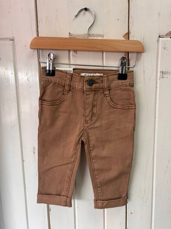 EMC stretch camel broek