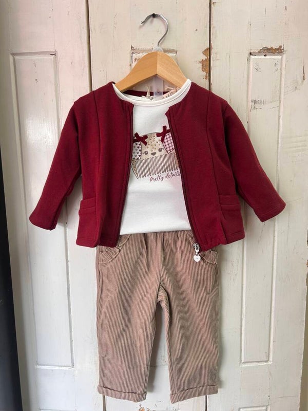 EMC vestje bordeaux