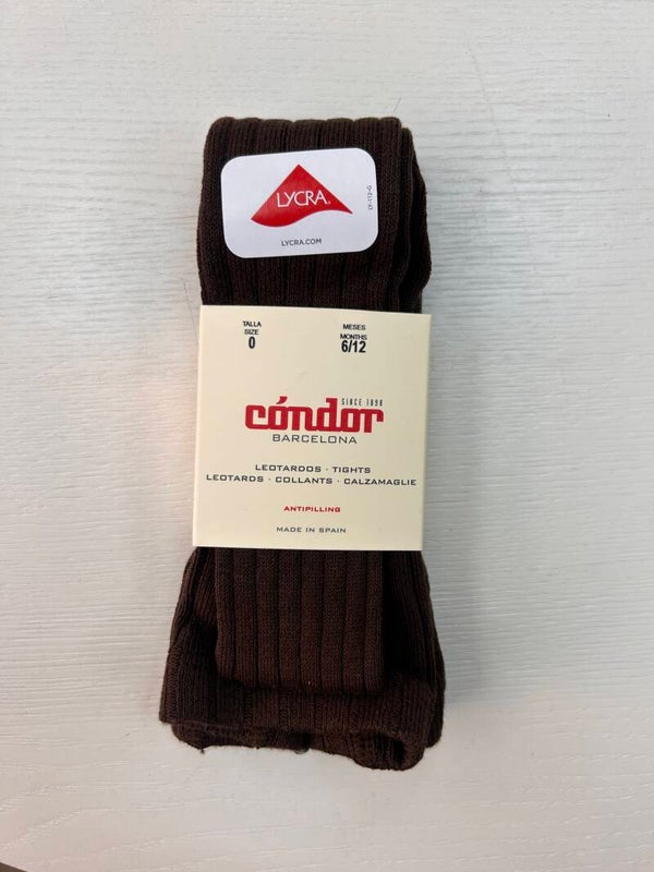 Condor maillot rib donkerbruin
