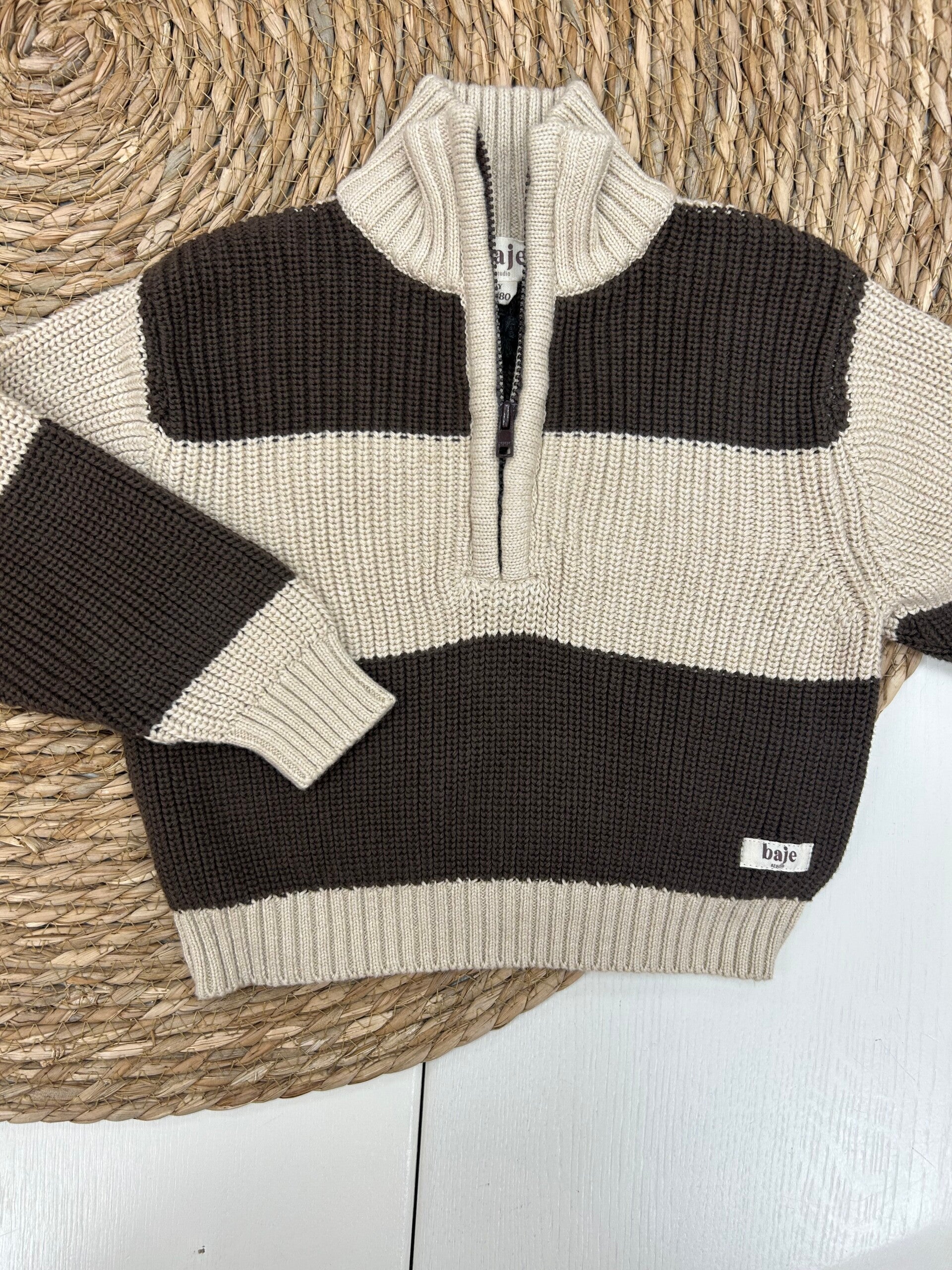 Baje Studio High winter Marcain beige zipper