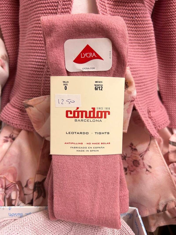 Condor maillot effen oudroze