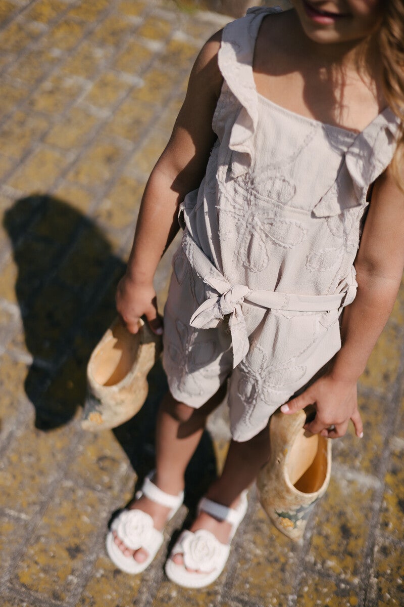 LEVV playsuit Belicia taupe