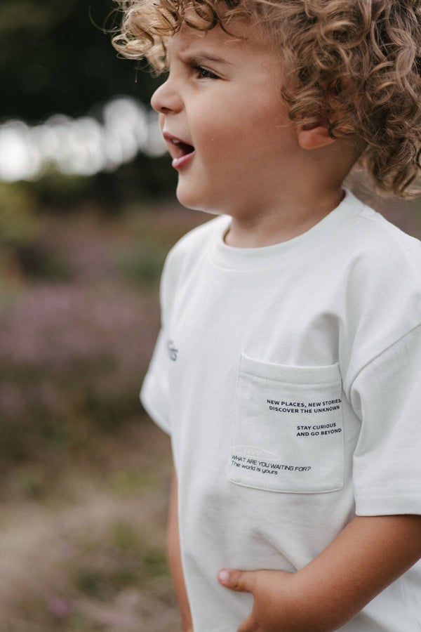 LEVV X ANN DOMINIQUE T-shirt pastel blue