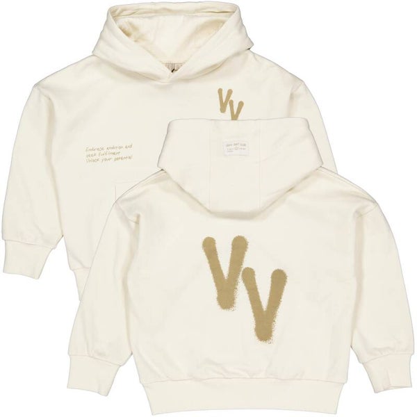 LEVV hoodie Dean cotton cream