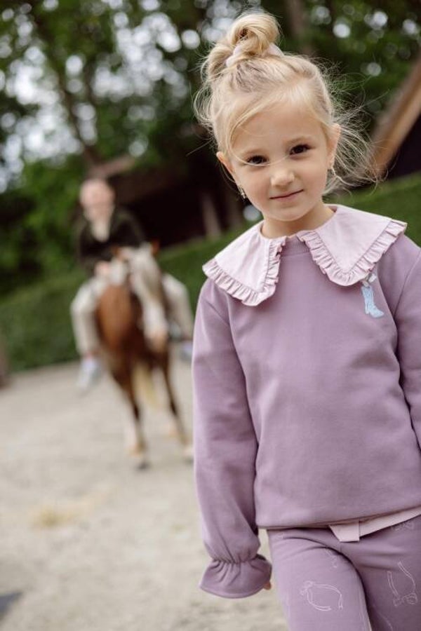 Levv x Ann Dominique sweater DALINA mauve