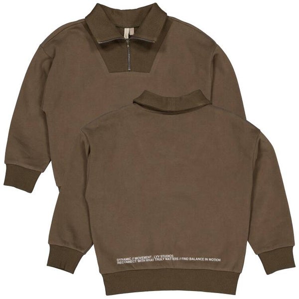 Levv x Ann Dominique sweater dark green DIECKE