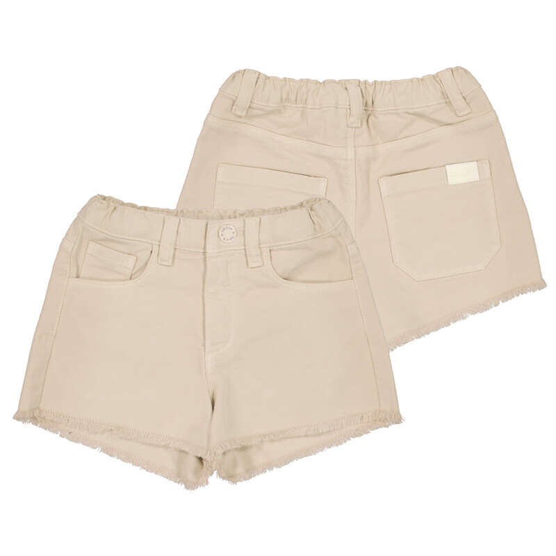 Mayoral zomer 2026 meisjes denim beige short
