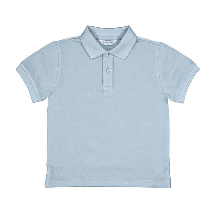 Mayoral zomer 2025 jongens polo pearl blue