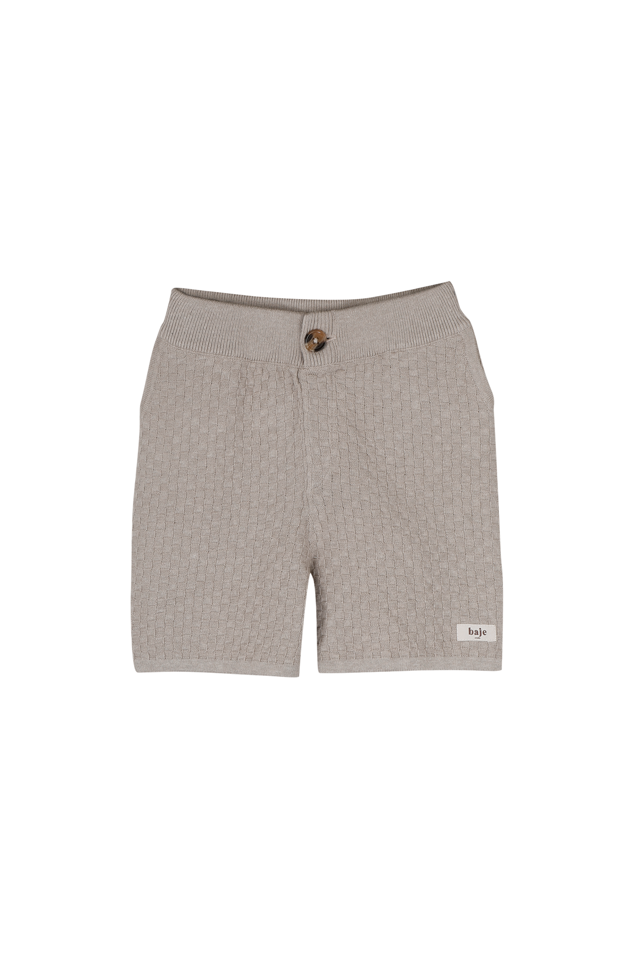 Baje Mozi short taupe gray