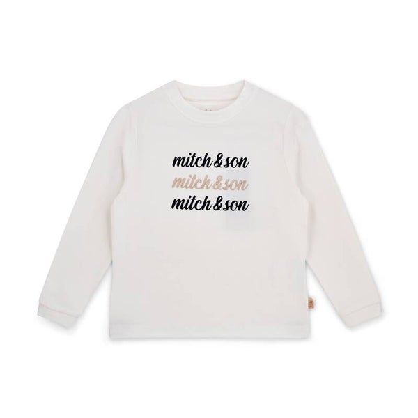 Mitch & Son SUTTON longsleeve T-shirt white