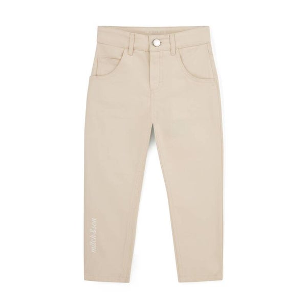 Mitch & Son SILLAS twill broek beige