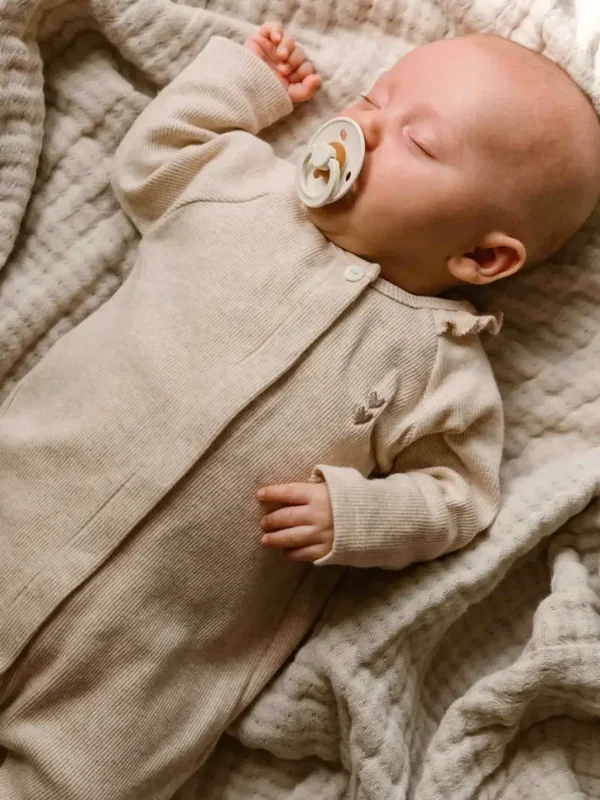 Poetree Olivia Babypakje rib sand