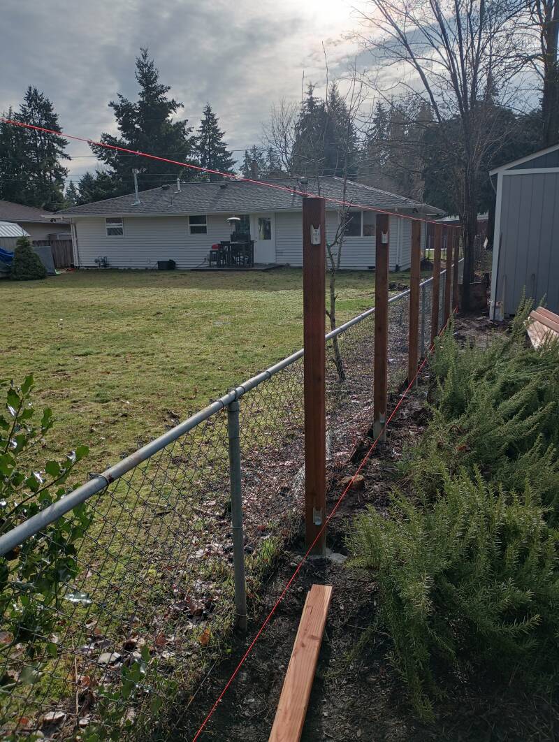 Fences Built by Carey Global LLC 