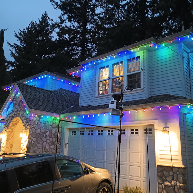 Christmas Light Installation in Gladstone, OR