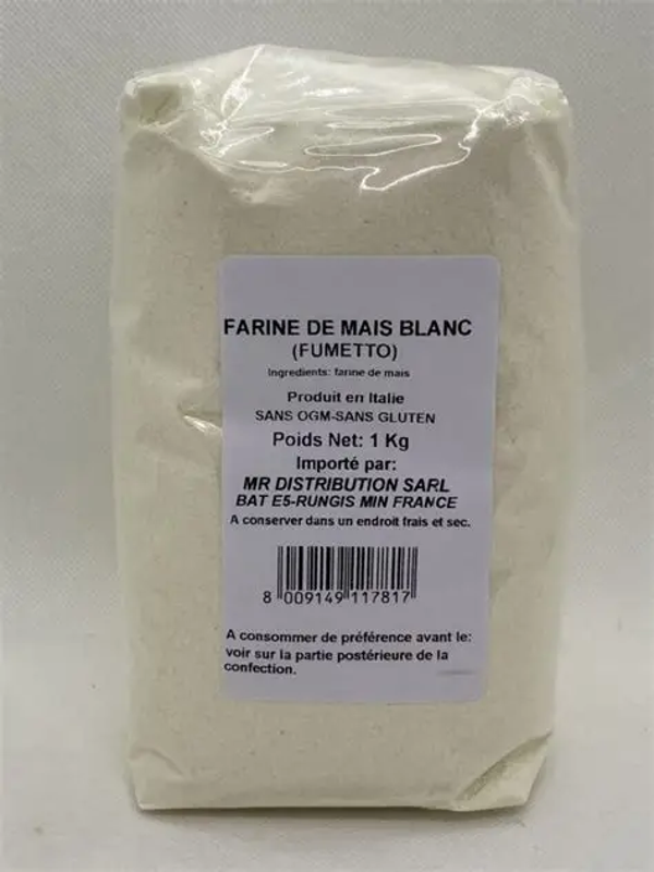 Farine de Mais Blanc ( Fumetto) 1kG