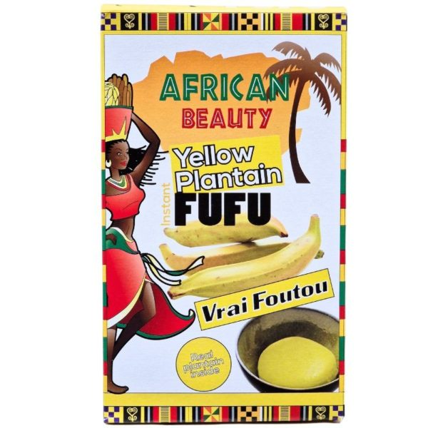 Fufu plantain jaune/ Farine de banane plantain 24x681Gr