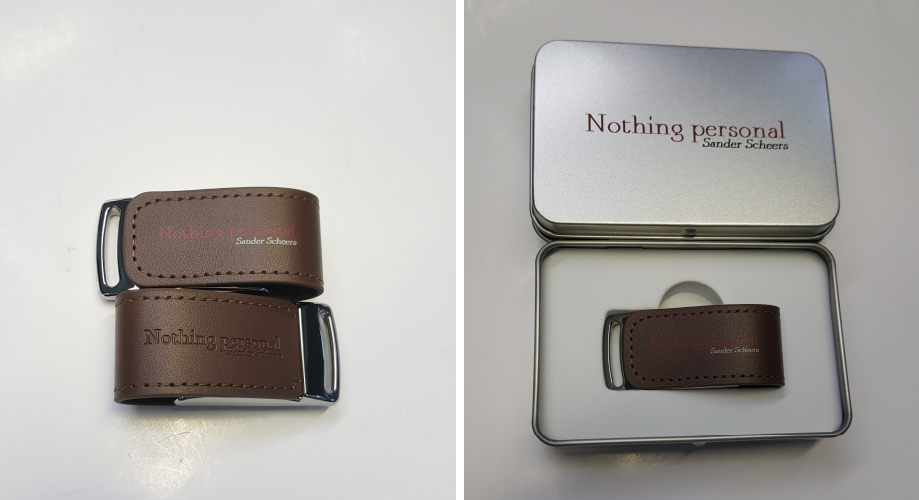 Sander Scheers - Nothing personal (Luxe USB, 2021 versie)