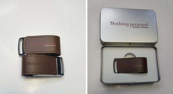 Sander Scheers - Nothing personal (Luxe USB, 2021 versie)