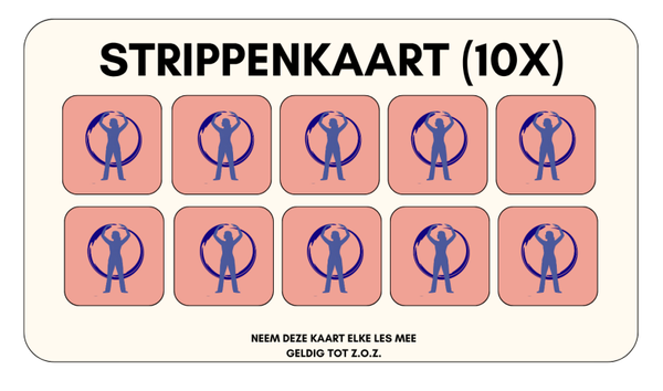 Strippenkaart (10 lessen)