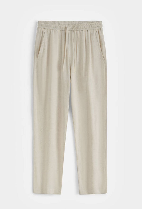 Sand Linen Trousers