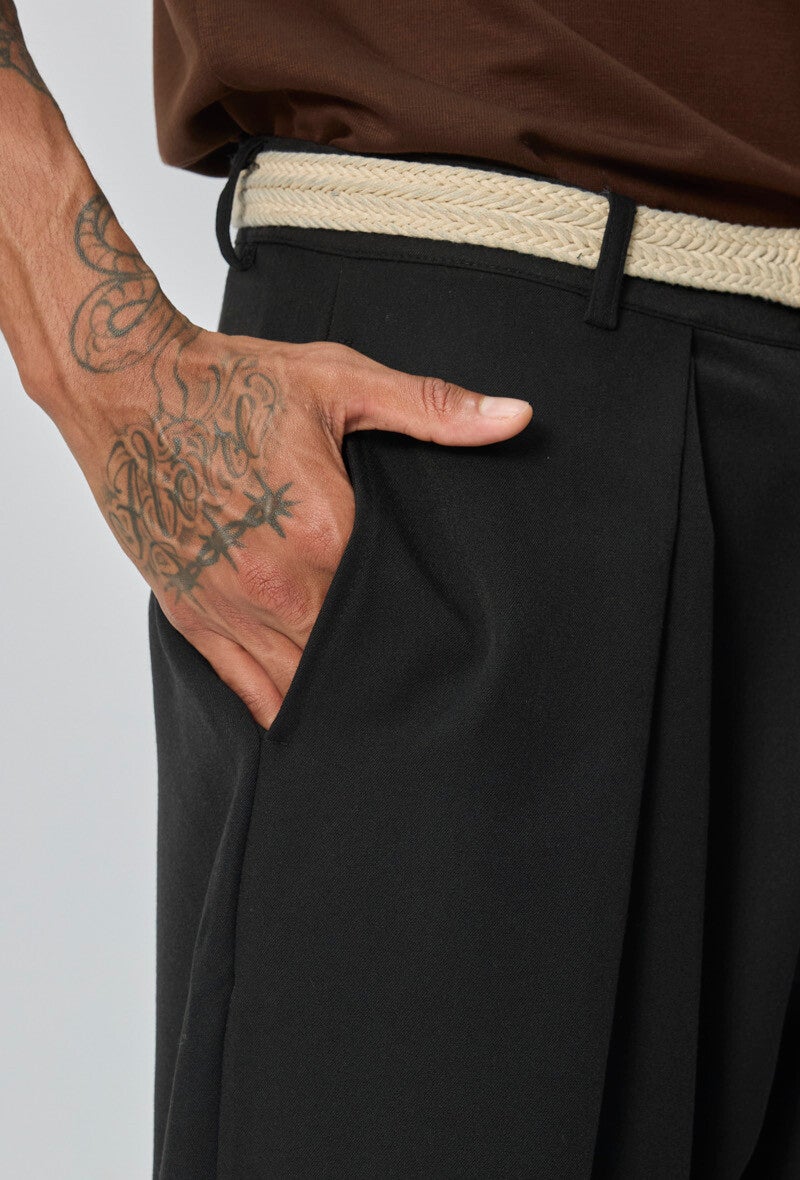 Elegant Pleated Trousers