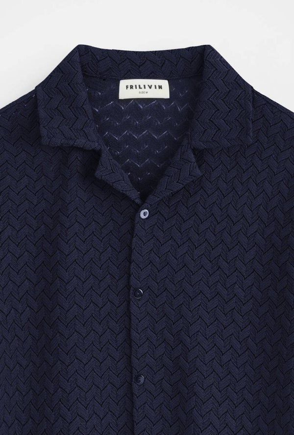 Navy blue Crochet