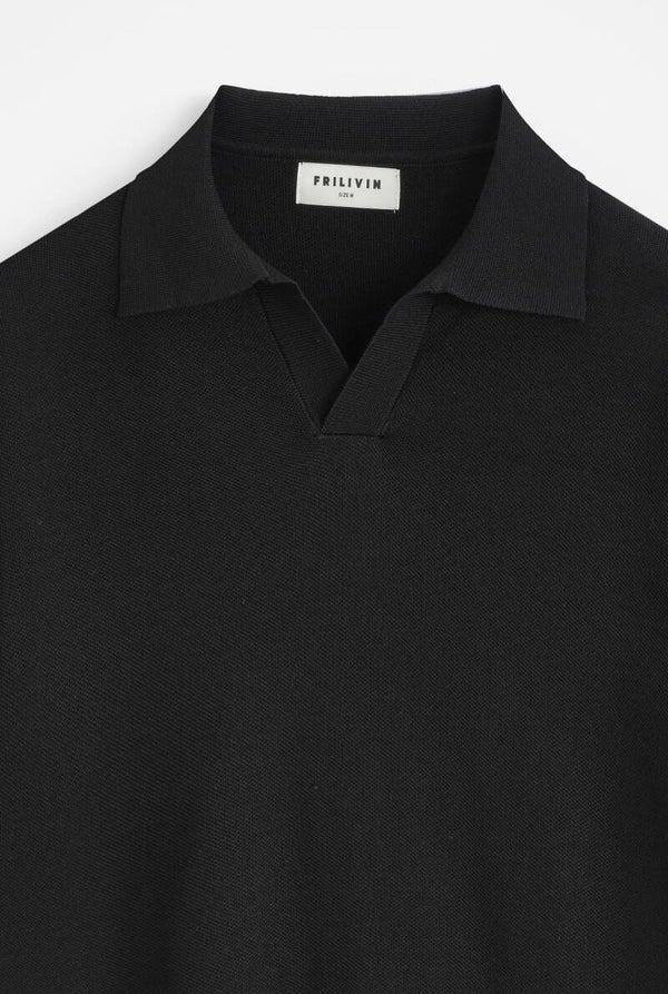 Premium Open-Collar Polo