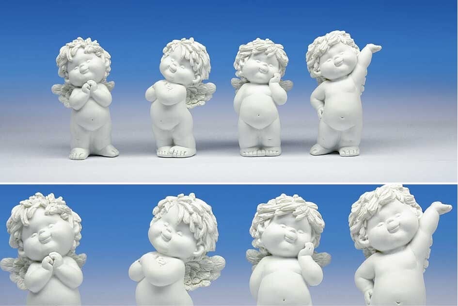 Igor staand wit 12cm hoogte