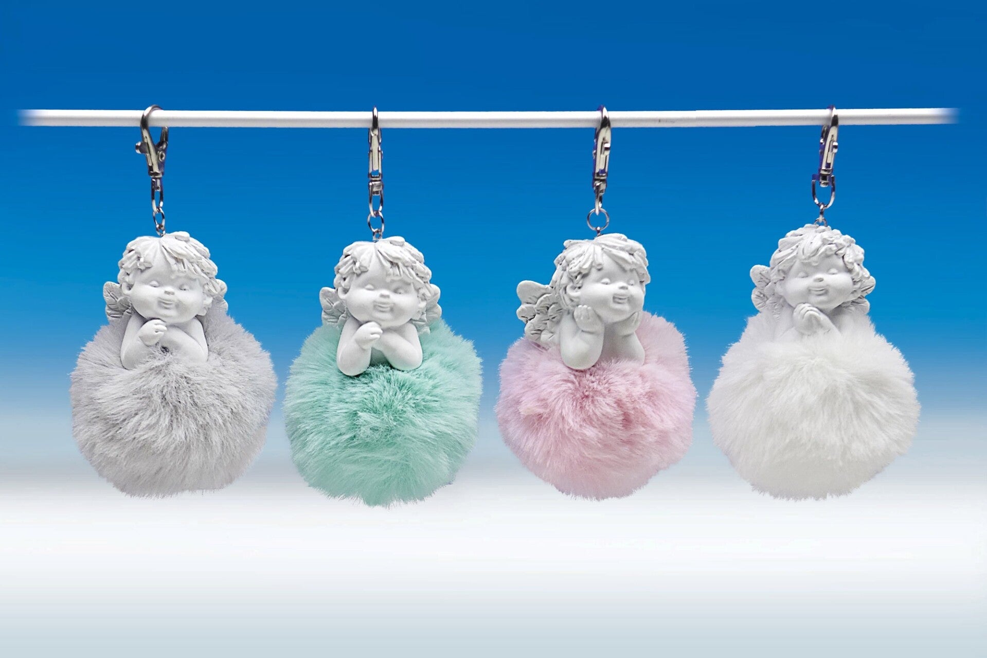 Igor sleutelhanger pompom ø8 11 hoogte