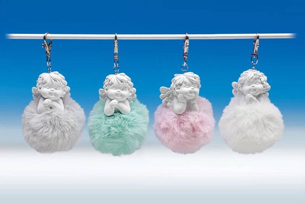 Igor sleutelhanger pompom ø8 11 hoogte