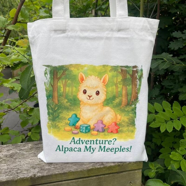 Adventure? Alpaca my Meeples - Totebag