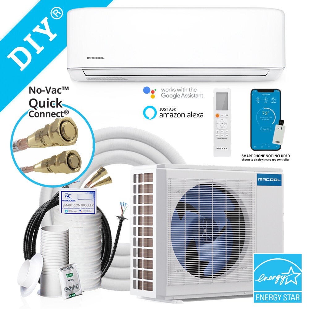MRCOOL® E Star DIY 4th Gen 18k BTU Ductless Mini-Split Heat