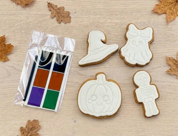 Halloween: koekjes schilderen