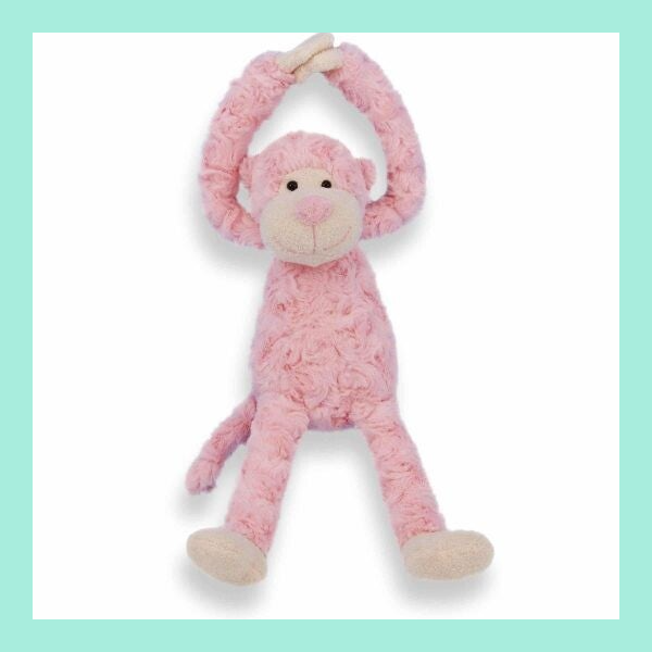 Slingeraap 45cm roze