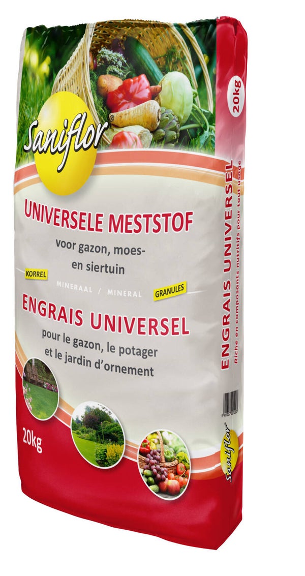 SANIFLOR UNIVERSELE MESTSTOFFEN 20KG