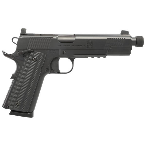 Springfield 1911 Operator 45ACP 5" TB AOS 8rd Blk;