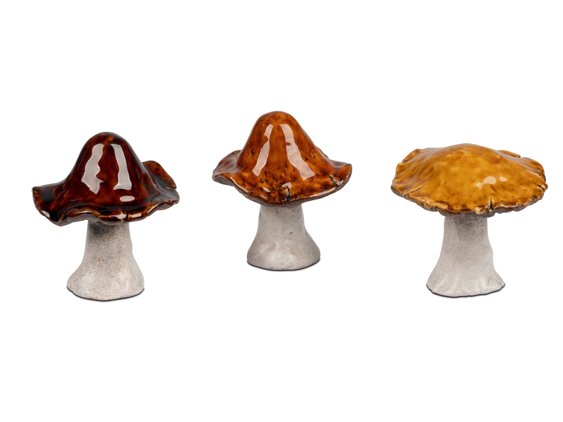 kleinerDeko-Pilz Steinzeug von FORMANO, bemalt, versch. Sorten