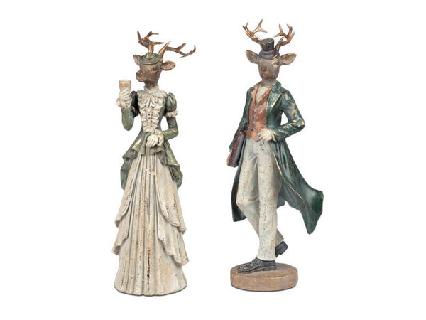 Hirschfigur Vintage von FORMANO, versch. Ausführungen