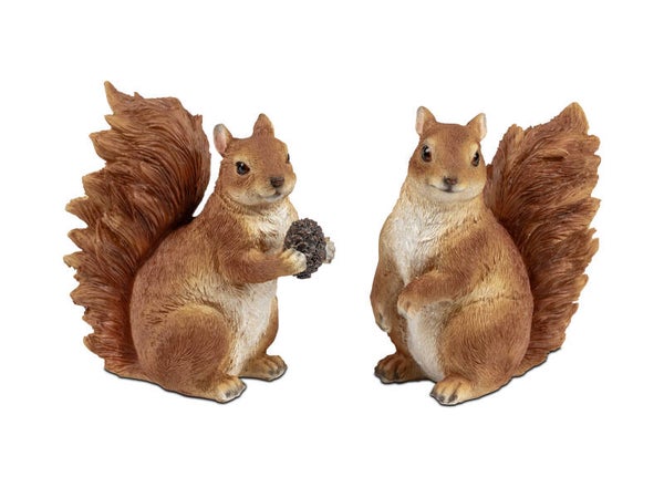 Eichhörnchen, Naturfarben, versch. Ausführungen