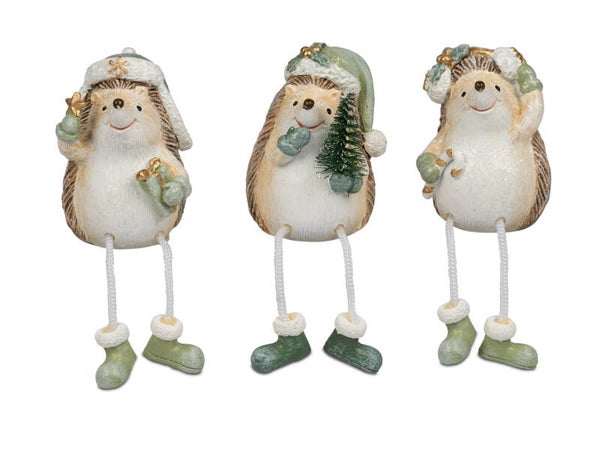 Igel, Winterzeit, sitzend, versch. Ausführungen, FORMANO
