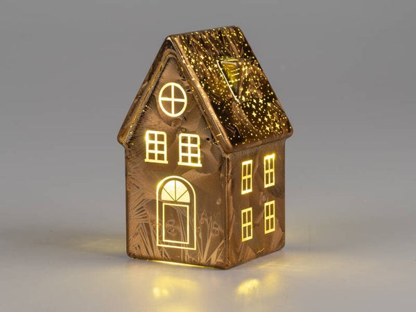 Deko-Haus LED, Frosty-Braun, FORMANO