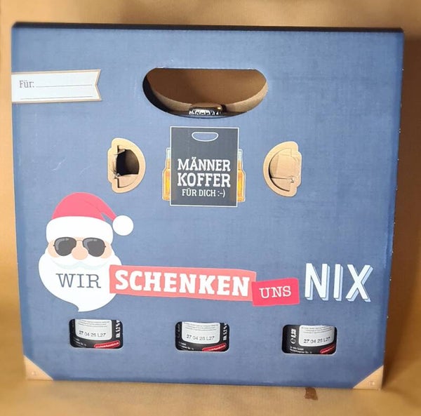 "Männerhandtasche" Wir schenken und nix