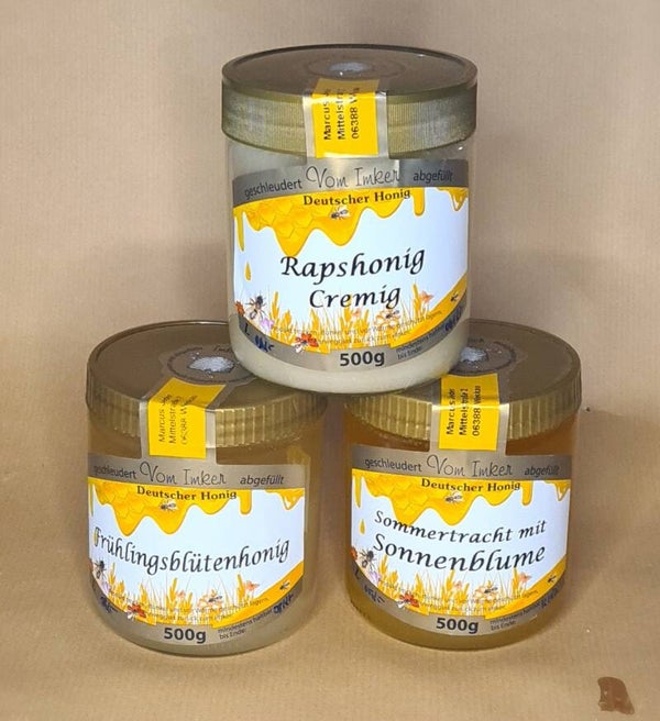 Imkerhonig ca. 500g - verschiedene Sorten