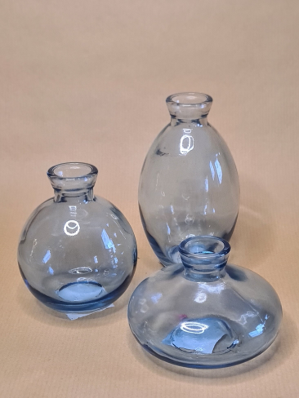 Mini-Vase hellblau