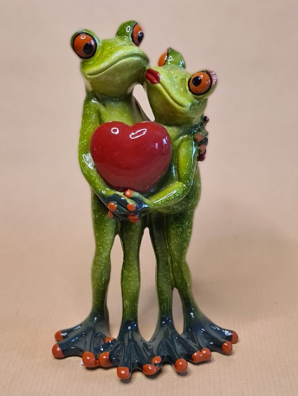 Froschpaar mit Herz Formano