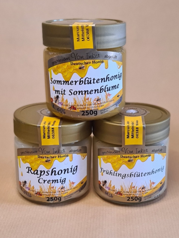 Imkerhonig ca. 250g - verschiedene Sorten